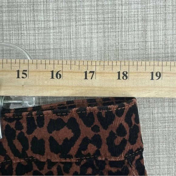 Loft Womens Size 14 High waist skinny pants animal print 3265 - Picture 8 of 12